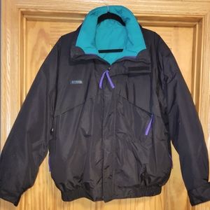 Columbia Whirlibird Men's Large Ski Jacket Black
